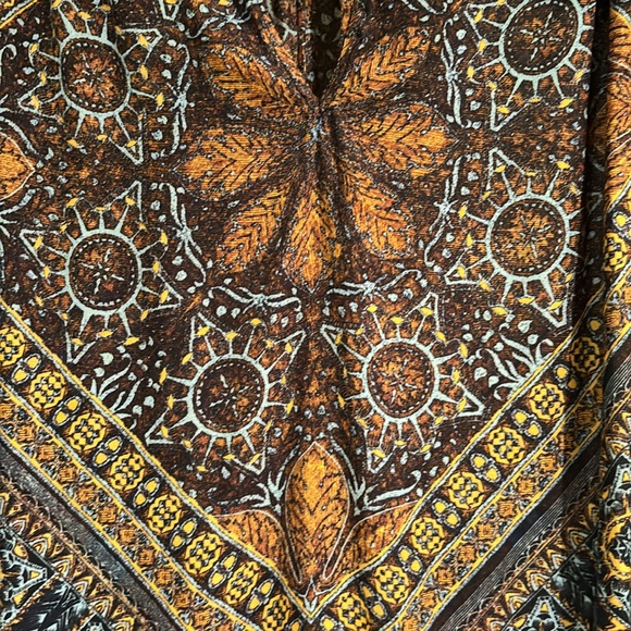 Free People Little Runaway Peasant Boho Blouse Medium - Picture 6 of 6